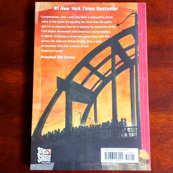 March Book One by John Lewis - Picture 2 of 3